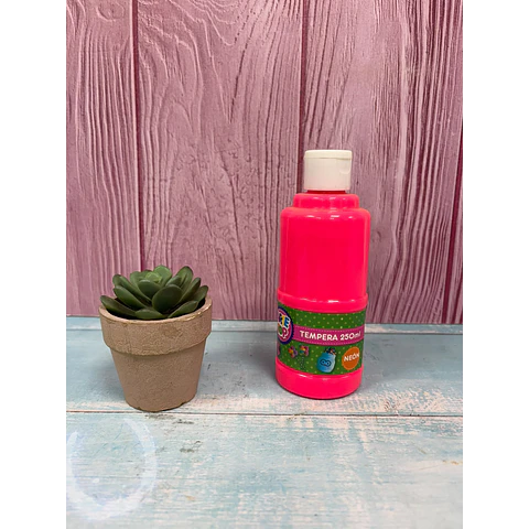 Tempera 250Ml Arte Top Rosado Neon
