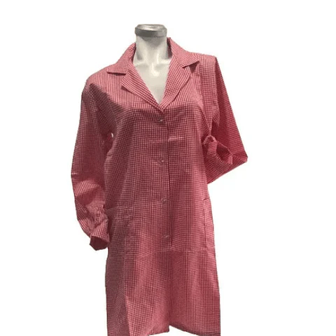 Delantal Cuadrille Rojo Talla 14