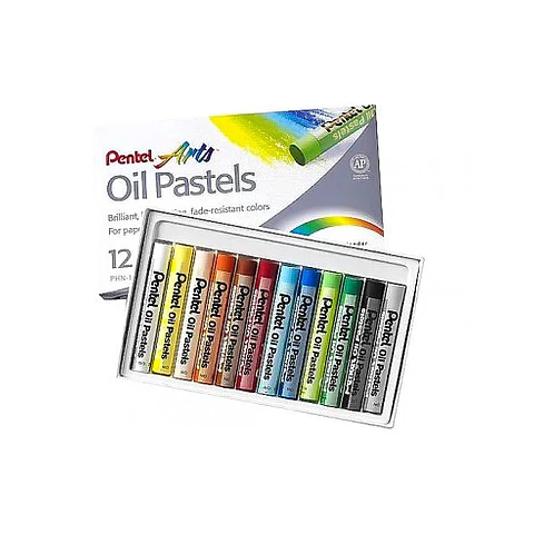 Lápices Pasteles al Oleo Pentel 