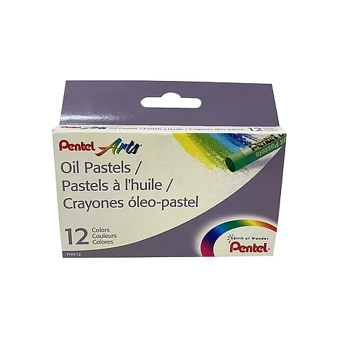 Lápices Pasteles al Oleo Pentel 