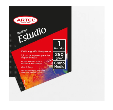 Bastidor Artel Estudio 250 Gsm 20X20