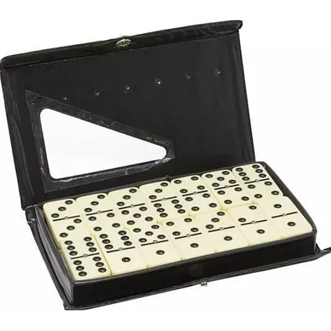 Dominó Estuche Plástico 28Pcs Dblue