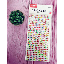 Set Diamantes Adhesivos 6Mm Motarro
