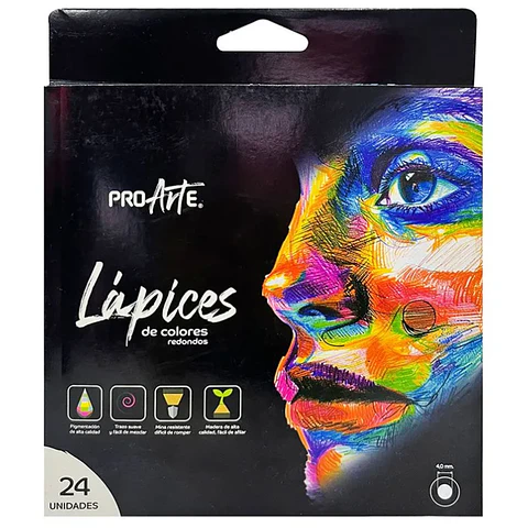 Set 24 Colores 4.0Mm Soft Proarte