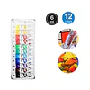 Acrilico 12 Colores Motarro 6 Ml (tubo)