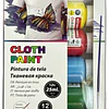 Pintura para Tela 12 Colores 25 ML Motarro
