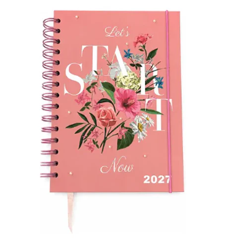 Agenda Ejecutiva Diaria Diseños A6 2027 Motarro