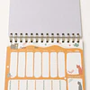 Planner Semanal Gatitos 50HJS. 12.5X18X6CM. Motarro