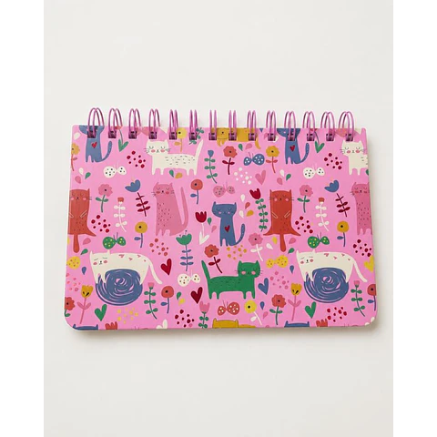 Planner Semanal Gatitos 50HJS. 12.5X18X6CM. Motarro