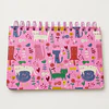 Planner Semanal Gatitos 50HJS. 12.5X18X6CM. Motarro