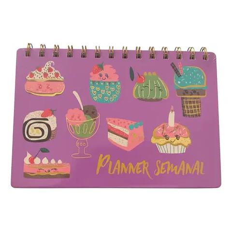 Planner Semanal 12.5X18X6Cm. Motarro