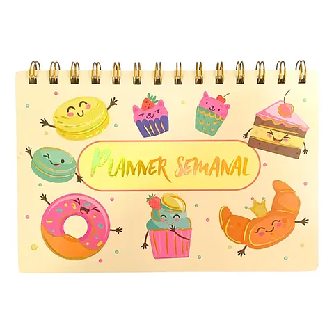 Planner Semanal 12.5X18X6Cm. Motarro