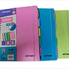 Cuaderno 5 Divisiones 140 Hjs. 7Mm Motarro