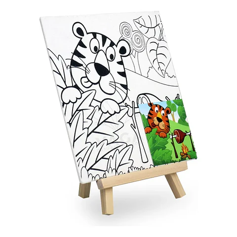 Set Atril de Mesa Lienzo Diseños Motarro