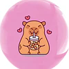 Pelota De Pvc 22Cm Capybara
