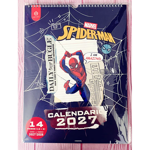 Calendario Spider-Man 30X40Cms 2027
