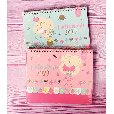 Calendario De Escritorio Winnie Pooh 21X12 Cms 2027