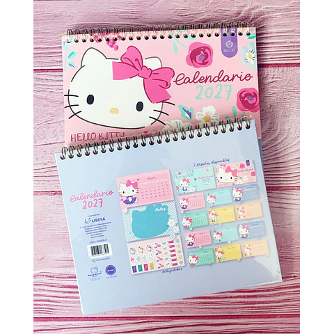 Calendario De Escritorio Hello Kitty 21X12 Cms 2027