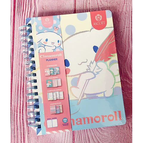 Planner Cinnamoroll C/Espiral Ascott