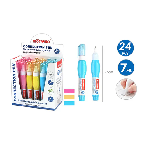Corrector Lápiz 7 ml Colores Motarro