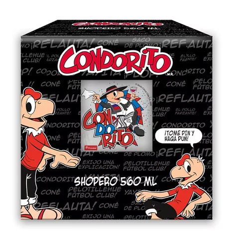 Shopero 560Ml Condorito Dieciochero