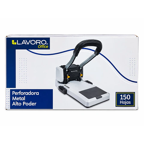 Perforadora Alto Poder Metálica 150Hjs Lavoro