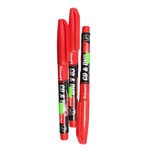 Plumon Permanente CD Luxor Rojo