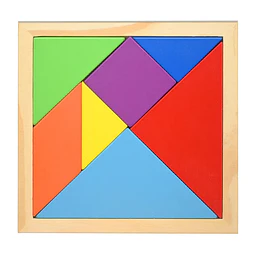 Tangrama 7 Piezas 18 X 18 Cms Pronobel