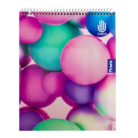 Cuaderno Universitario 100 Hjs 7 Mm Torre Zurdos