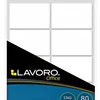 Etiquetas Blancas Dimensionadas Adhesivas Lavoro