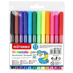 Plumon Scripto 12 Colores Motarro