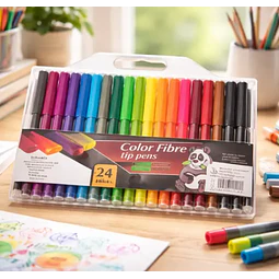 Plumon Scripto 24 Colores Motarro