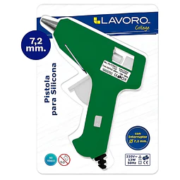 Pistola De Silicona 7Mm C/Interruptor Lavoro