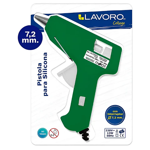 Pistola De Silicona 7Mm C/Interruptor Lavoro