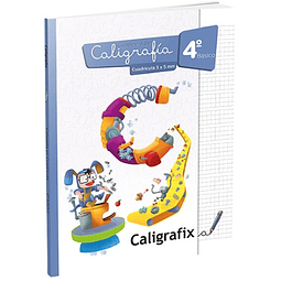 Libro 4to. Básico Cuadrícula 5mm Caligrafix