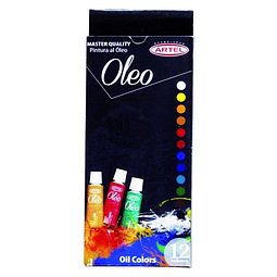 Set Óleo 12 Colores Artel