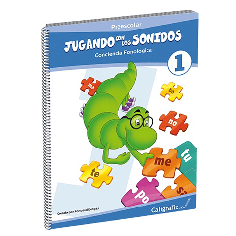 Libro Jugando con los Sonidos Nº1 Caligrafix