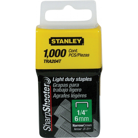 Grapas Stanley Tra204t 1/4 6mm