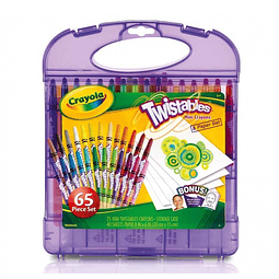 Set Mini Crayones 65 piezas Twistables Crayola