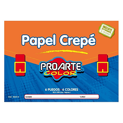 Sobre Papel Crepé Proarte