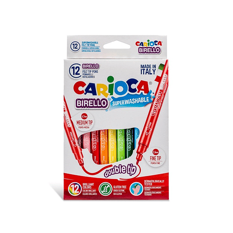 Pack de 8 Rotuladores CARIOCA Neon Multicolor