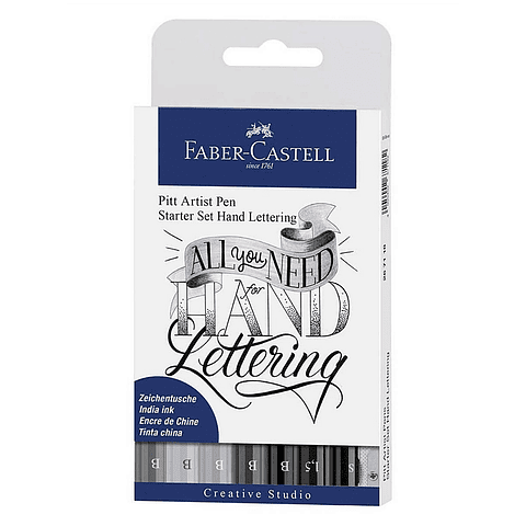 Set Artist Pen Startet Hand Lettering 