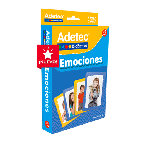 Láminas de Aprendizaje "Emociones" Adetec