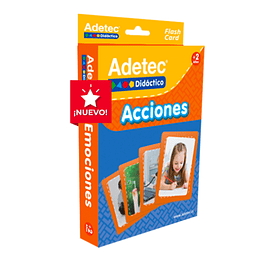 Láminas de Aprendizaje "Acciones" Adetec