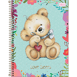 Cuaderno Class Love Bear Tilibra