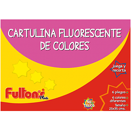 Sobre Cartulina Fluorescente Fultons