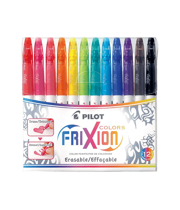 Marcadores Frixion Colors 12 Unidades