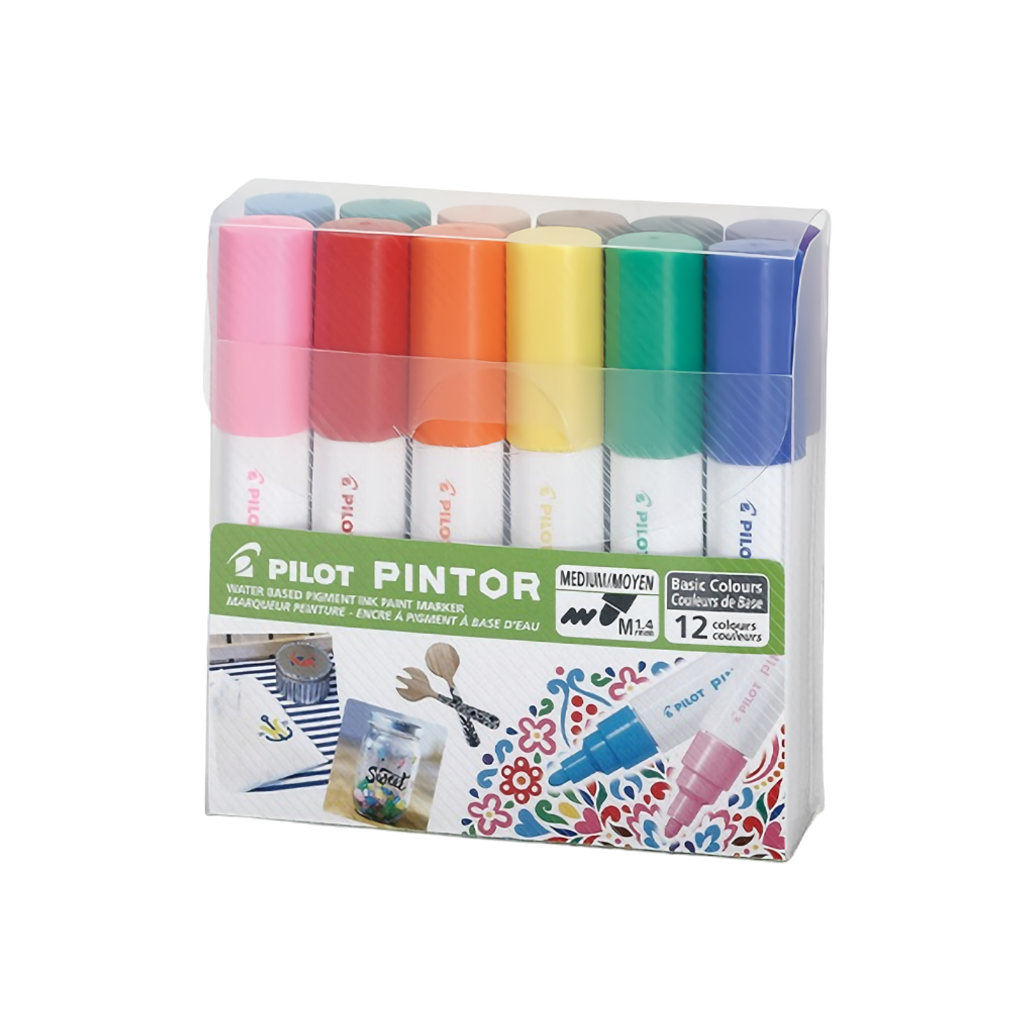 Set Pintor Medio 12 Unidades Colores Surtidos 1