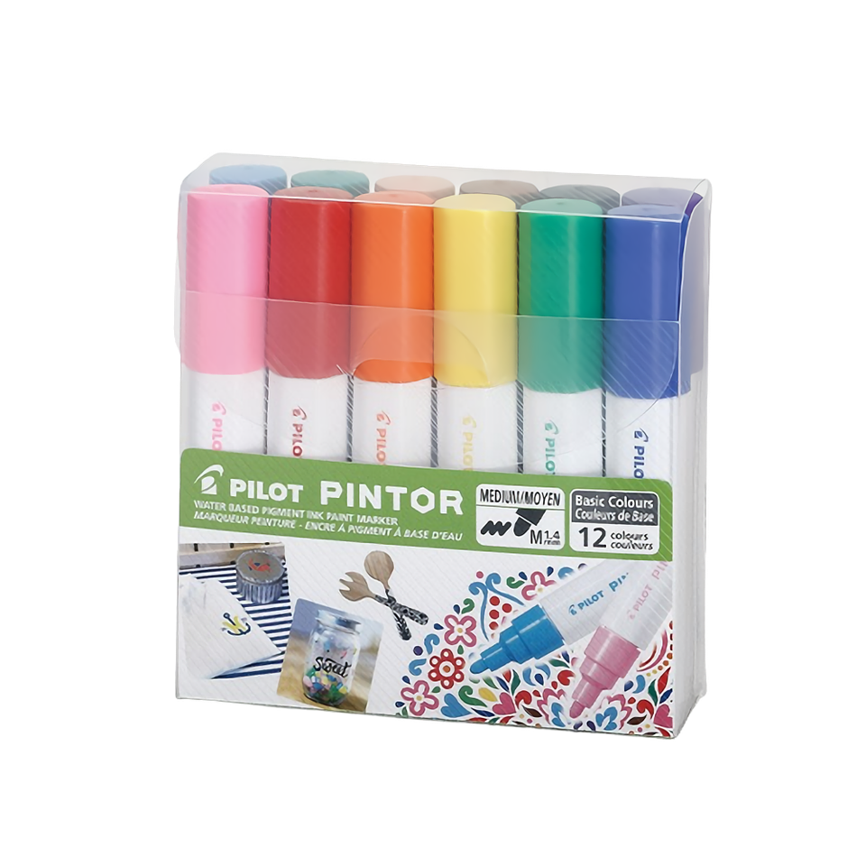 Set Pintor Medio 12 Unidades Colores Surtidos 1