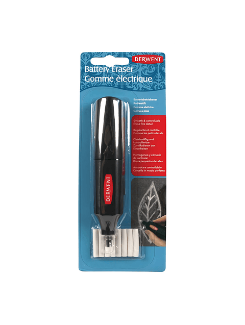 Goma De Borrar Eléctrica Derwent Incluye Repuestos